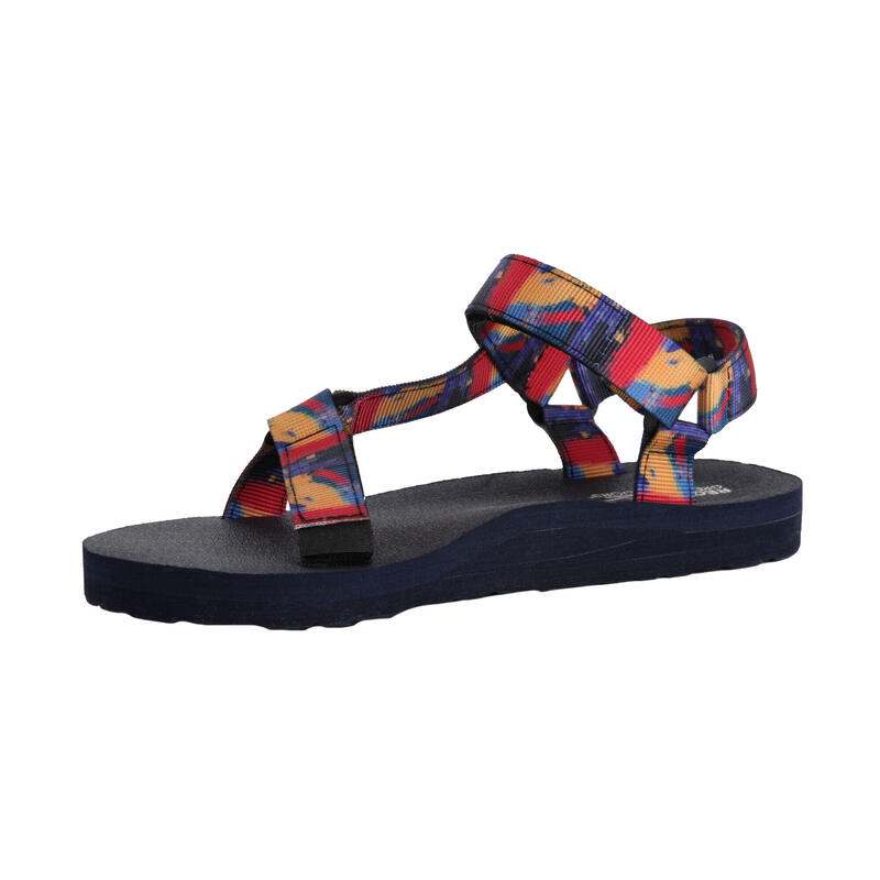 Dames Lady Vendeavour Brush Stroke Sandalen (Marine)