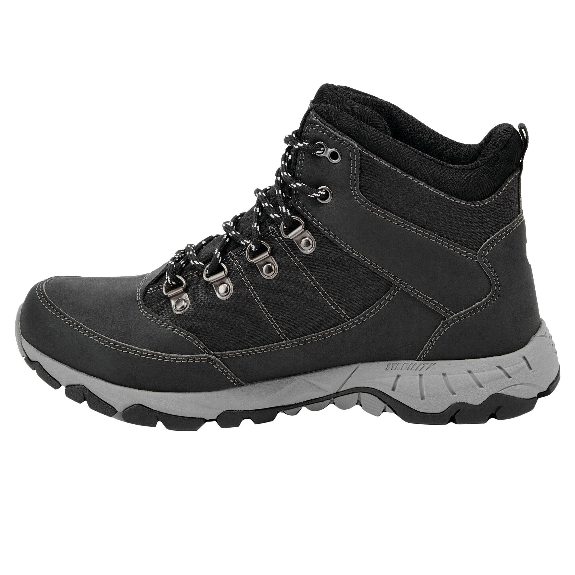 Mens Somoni Boots (Black/Grey) 2/5