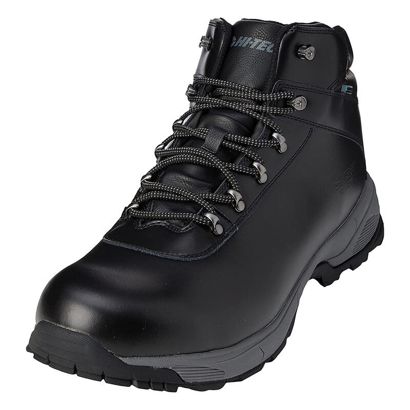 Wanderstiefel, Leder Herren Schwarz