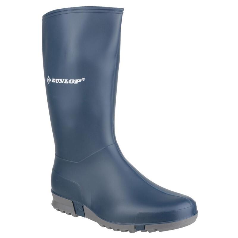 K254711 Bottes imperméables en PVC Enfant unisexe (Bleu)