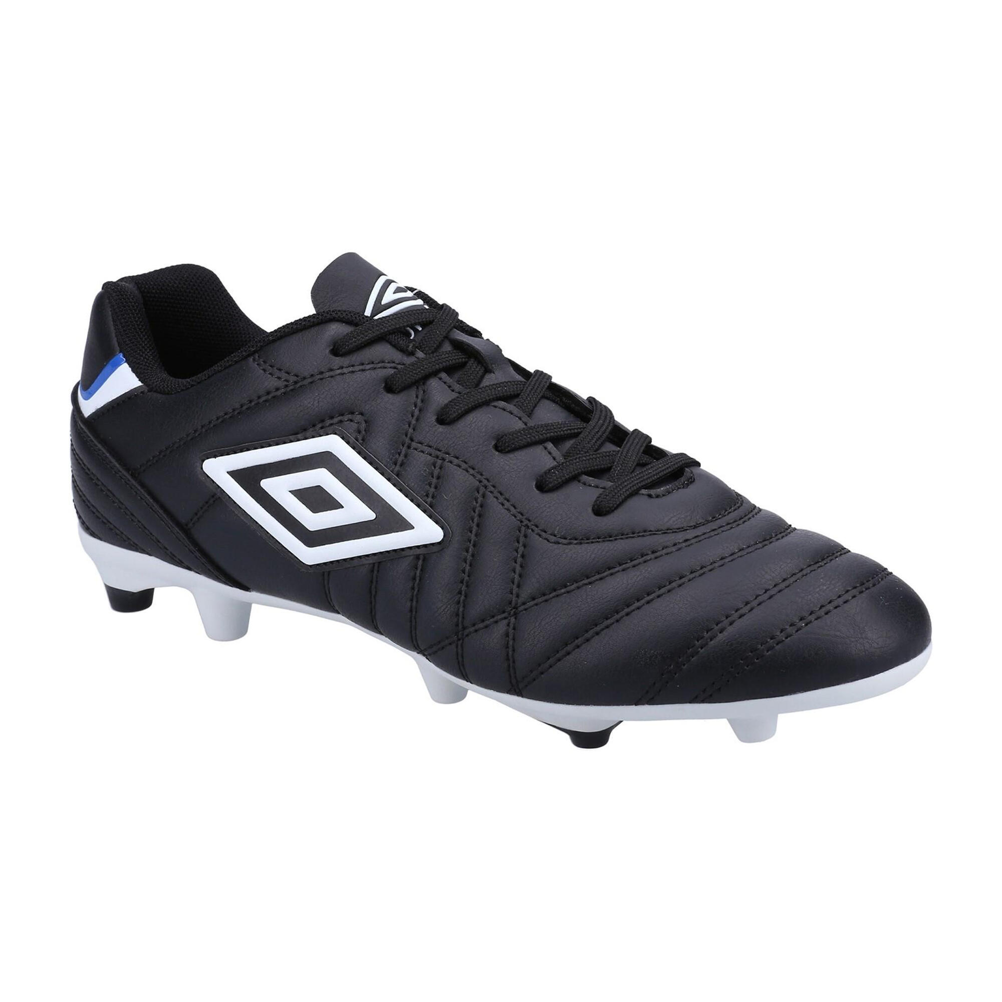 Scarpe Da Calcio Pelle Uomo Umbro Speciali Liga Nero Bianco 4/4