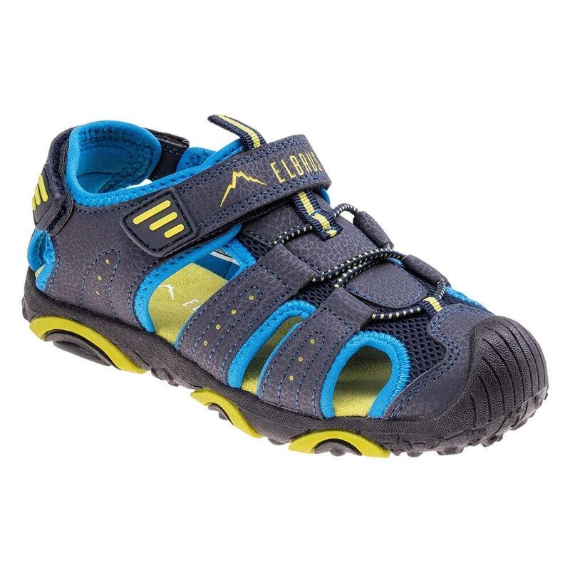 Vindis sandalen voor kinderen (Marine / Blauw / Lime)