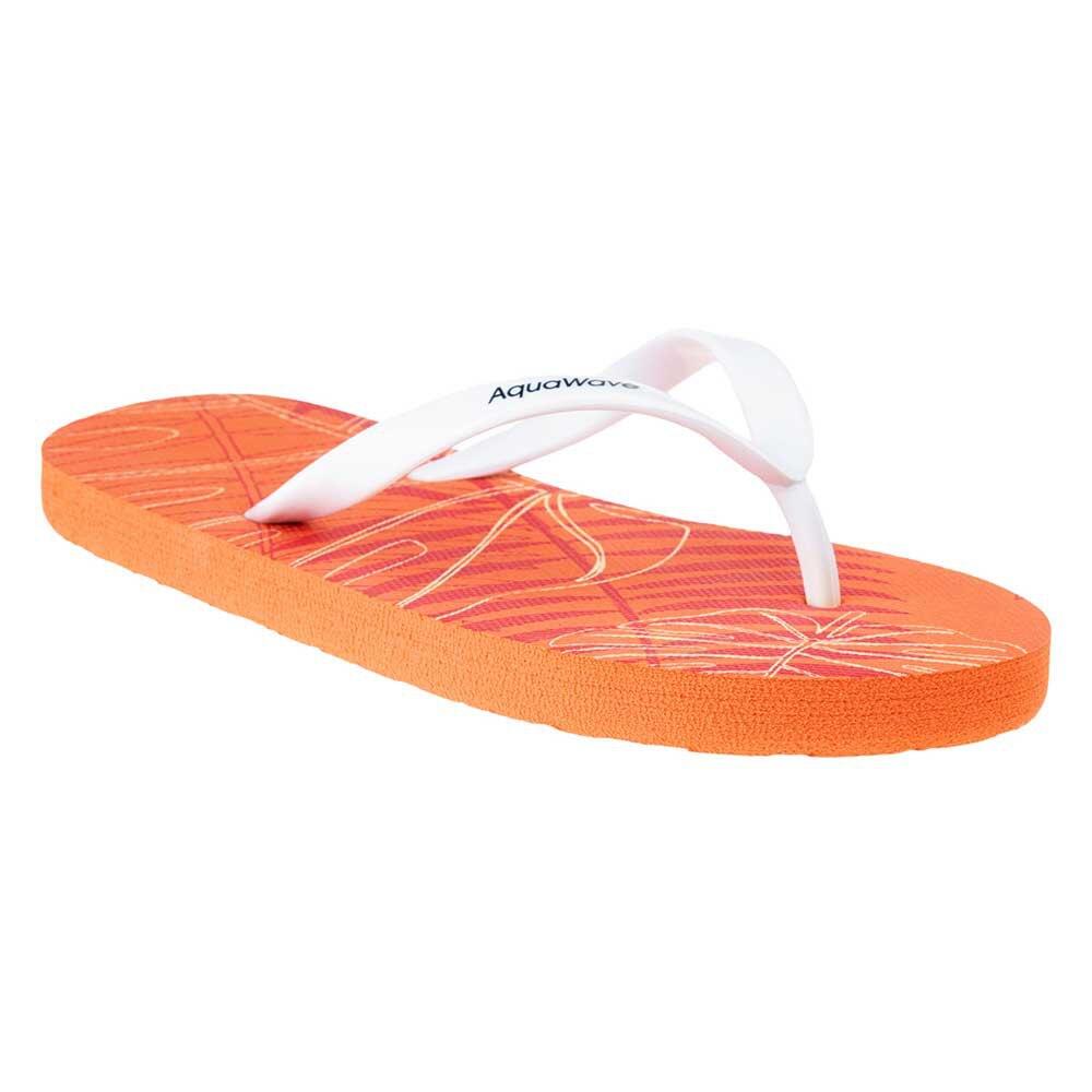 AQUAWAVE Teenslippers Padma Monstera met print voor kinderen/Kinderen (Persimmon)