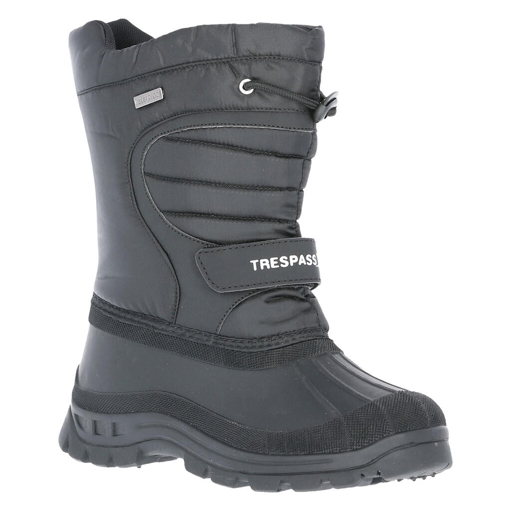 Youths Unisex Dodo Winter Snow Boots (Black)