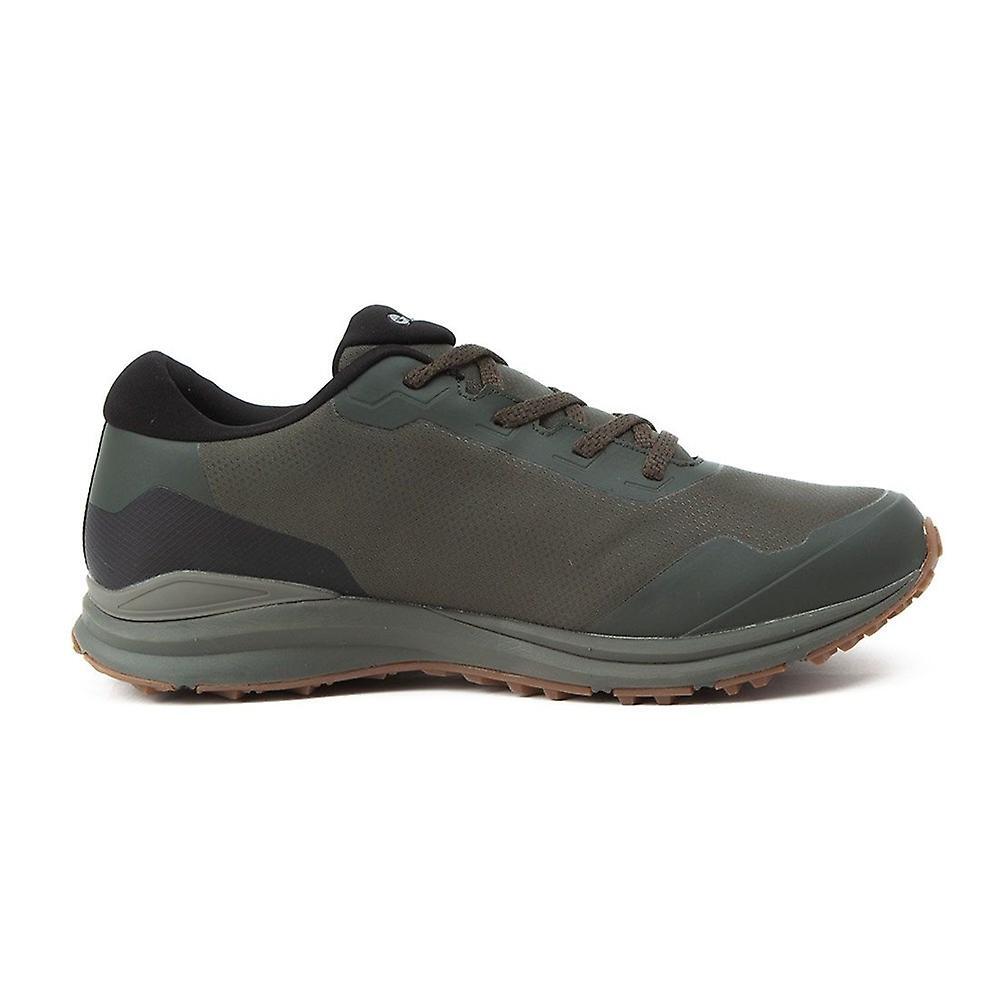 Mens Benard Waterproof Walking Shoes (Khaki) 3/4