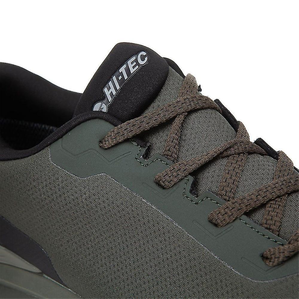 Mens Benard Waterproof Walking Shoes (Khaki) 4/4