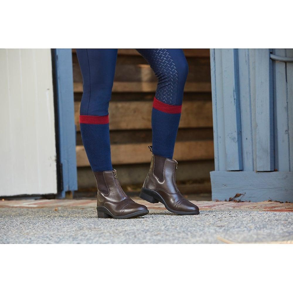 Bottes D'équitation Courtes ALTITUDE Femme (Marron) 4/4