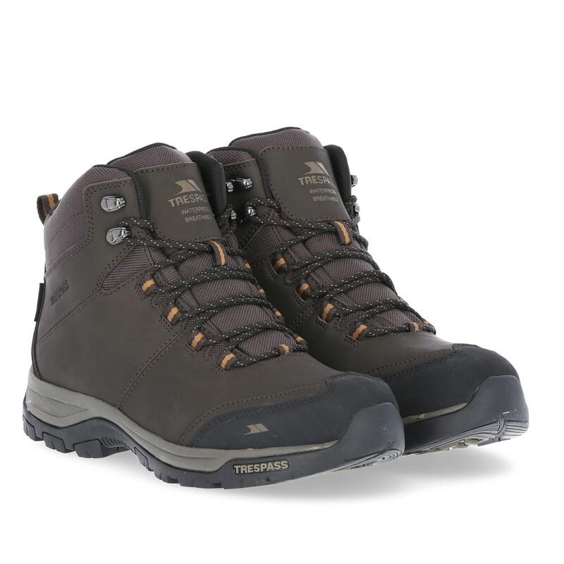 Heren Hiram Mid Cut Boot (Aarde)