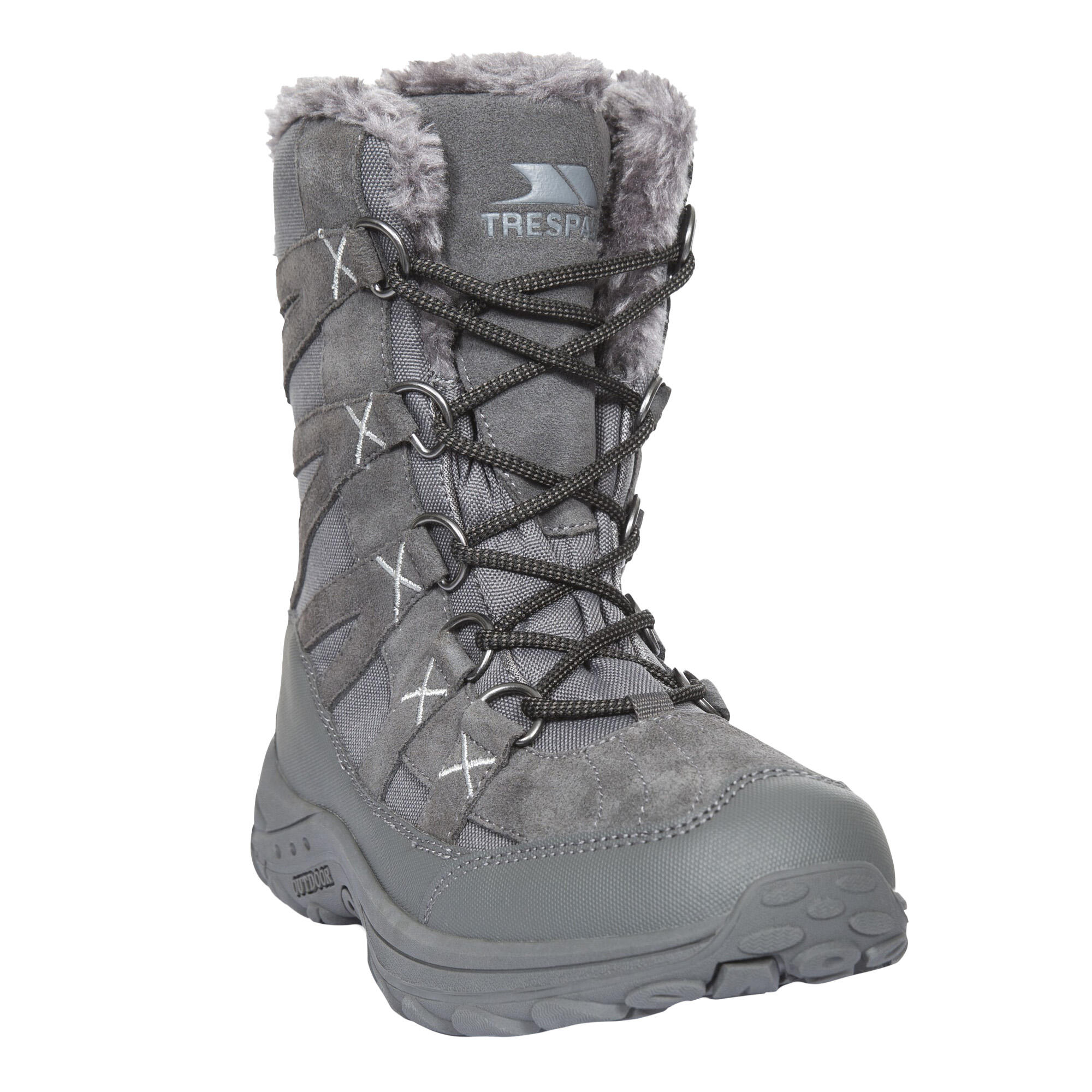 TRESPASS Womens/Ladies Zofia Snowboot (Steel)
