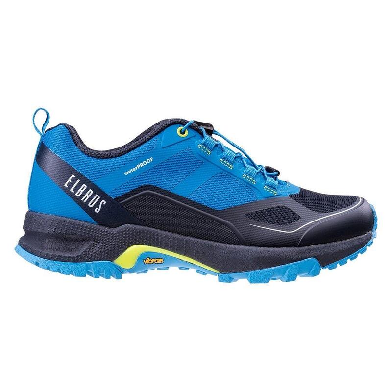 Chaussures de randonnée ELTERO Homme (Bleu marine / Jaune vif / Bleu sombre)