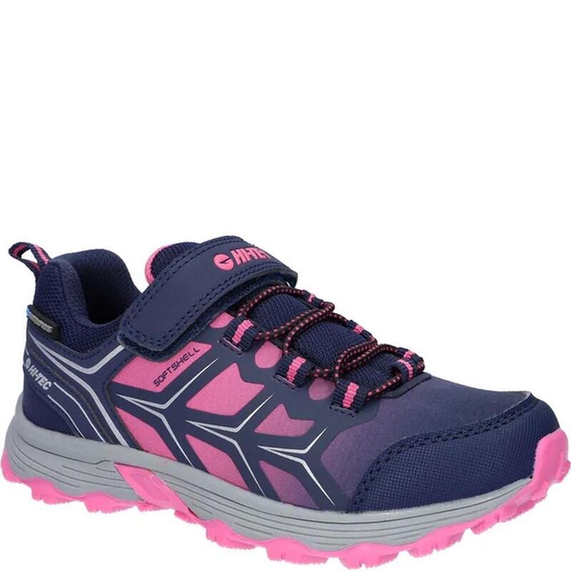 Baskets SCOOBY LOW Fille (Bleu marine foncé / Rose azalée)