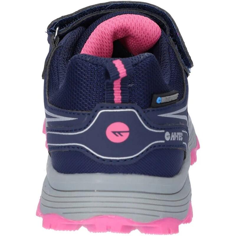 Baskets SCOOBY LOW Fille (Bleu marine foncé / Rose azalée)