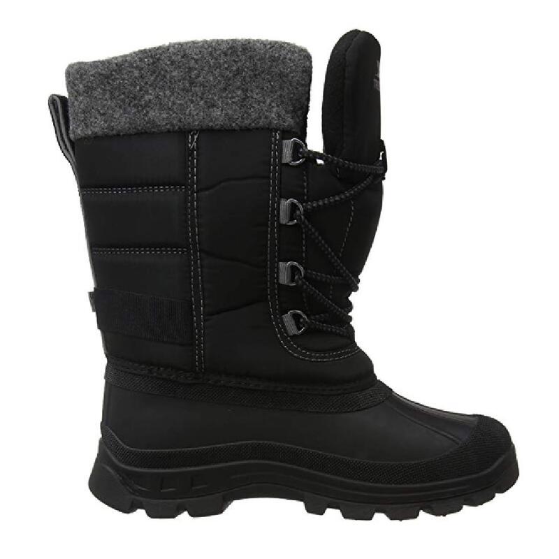 Youths SchneeWinterstiefel Strachan Jungen Schwarz