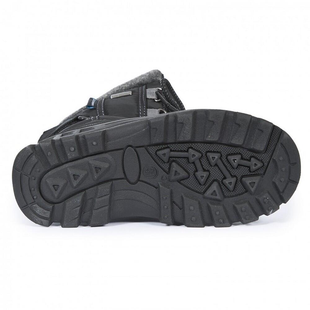 Youths SchneeWinterstiefel Strachan Jungen Schwarz 4/5