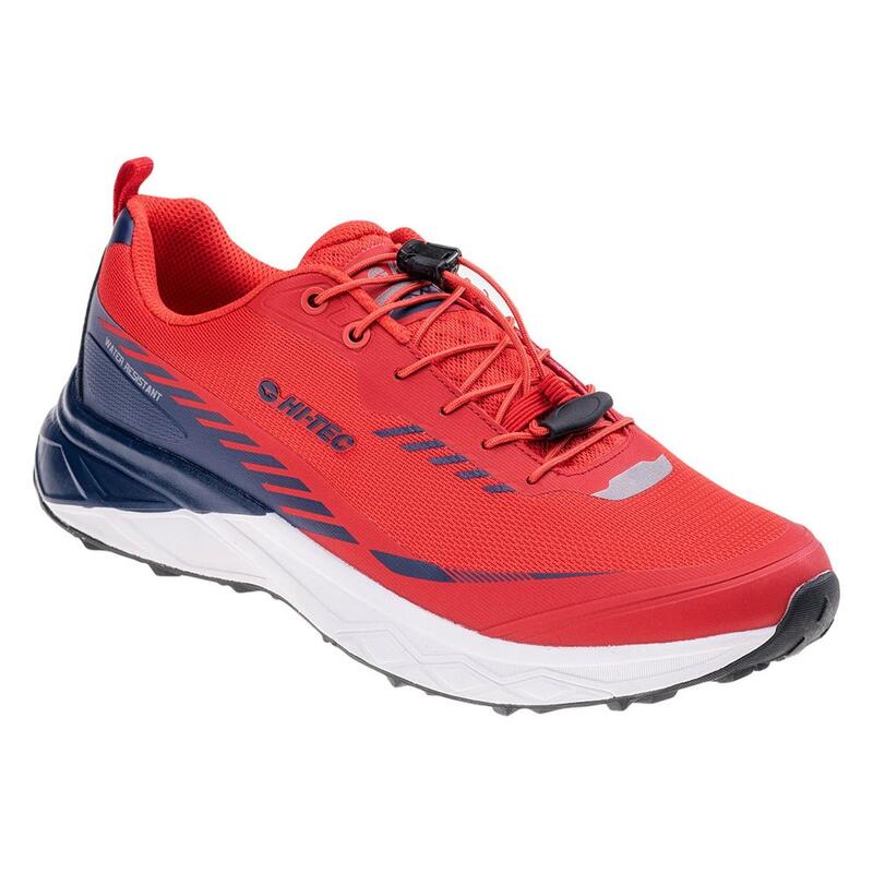 Scarpe Sportive Uomo Hi-Tec Mostar Rosso Blu Navy Argento