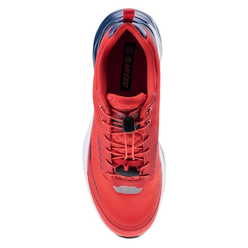 Zapatillas Deportivas Mostar Cordón Elástico para Hombre Rojo, Marino, Plateado 4/4