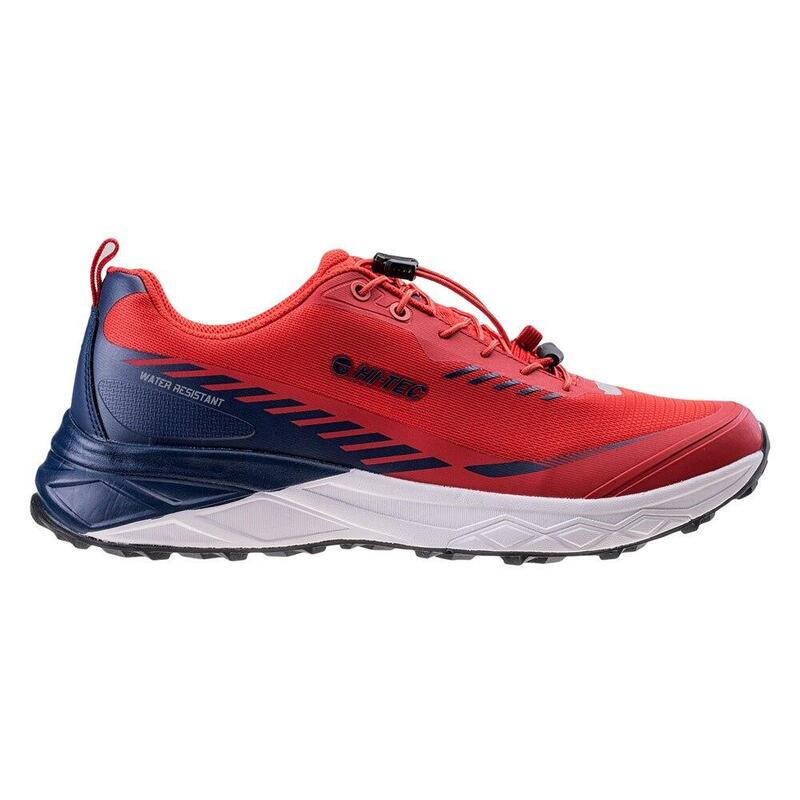 Scarpe Sportive Uomo Hi-Tec Mostar Rosso Blu Navy Argento