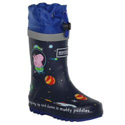 Kinder/Kinder Peppa Pig Space Wellington Laarzen (Marine)