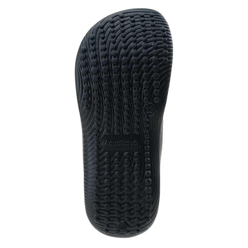 Kinder/Kinder Ilamos Slippers (Zwart/Groen) 4/4