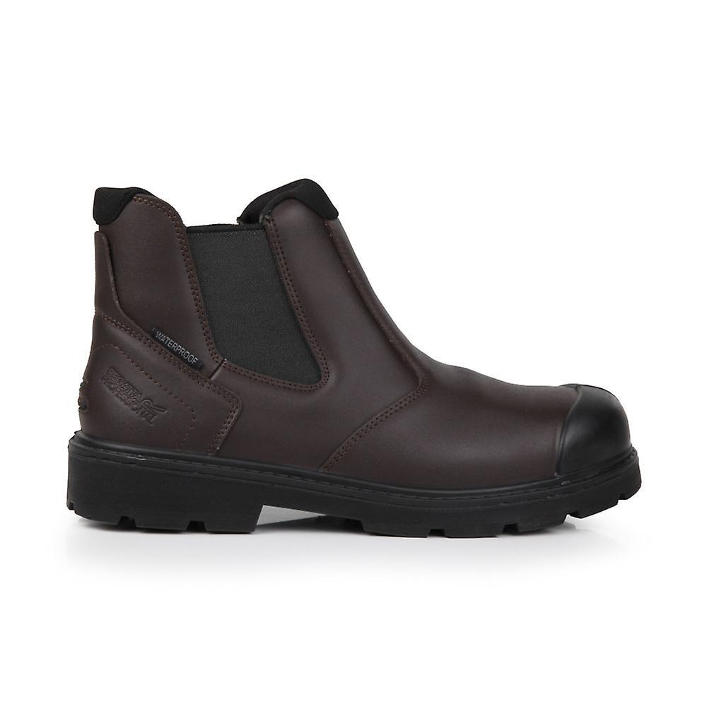 Mens Waterproof Action Leather Dealer Boots (Peat) 3/5