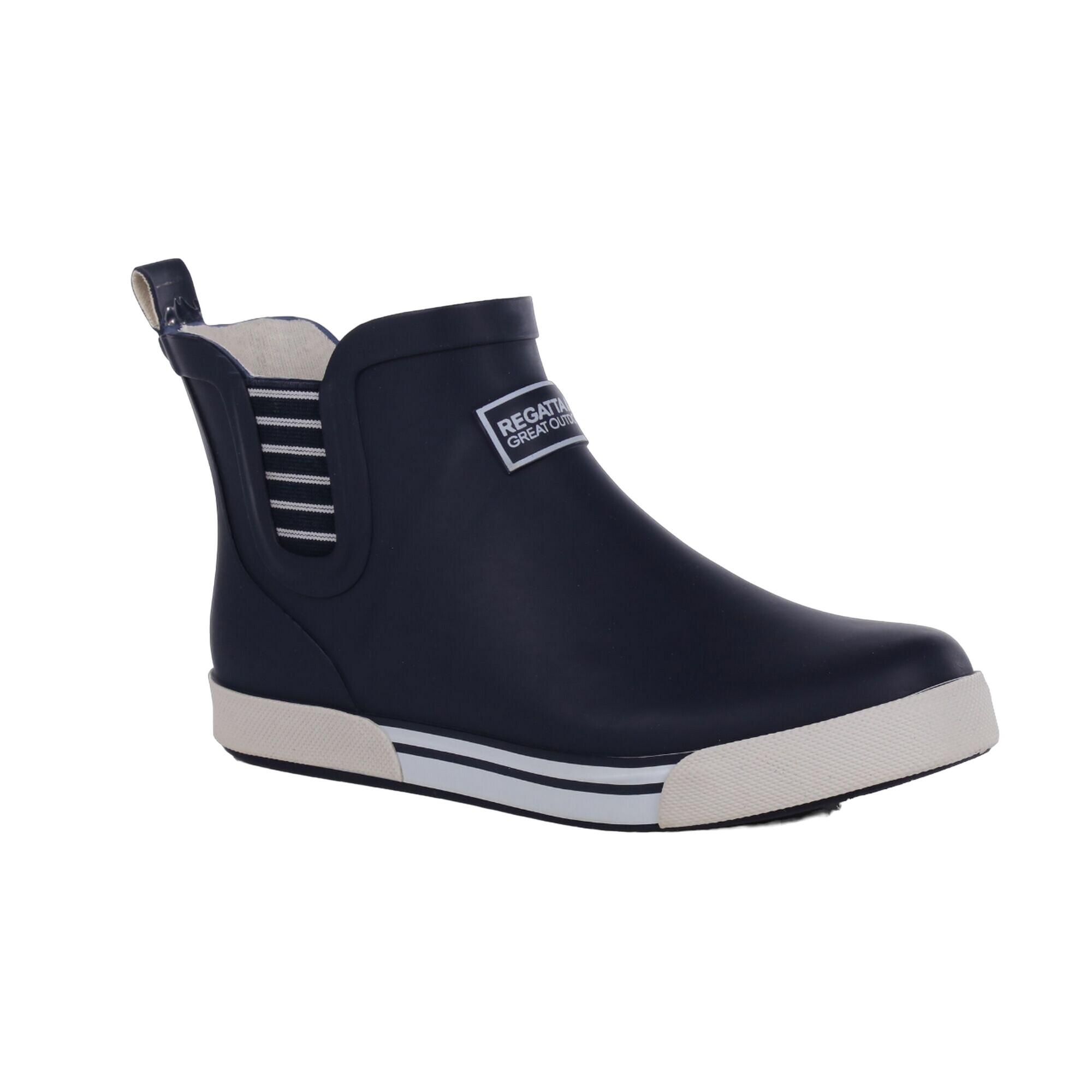 Womens/Ladies Lady Bayla Ankle Wellington Boots (Navy) 1/5