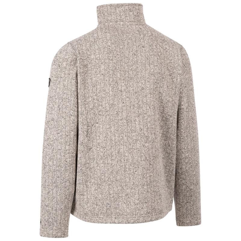 Heren Porlock Fleece Jas (Lichtgrijs mergel)