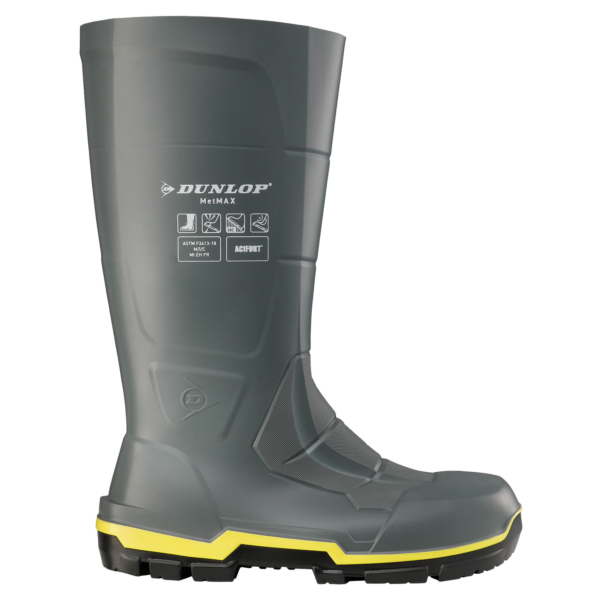 Mens Metguard Safety Wellington Boots (Dark Grey) 1/4