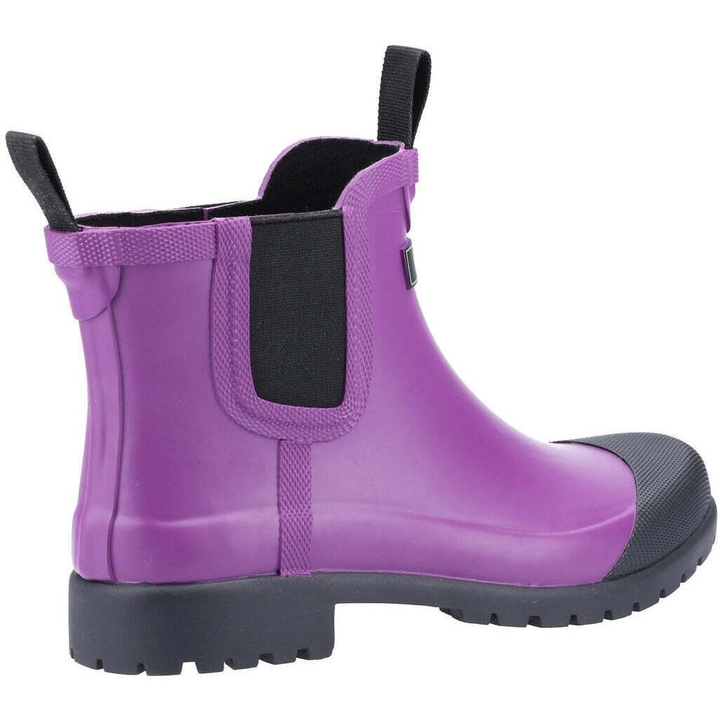 Womens/Ladies Blenheim Wellington Boot (Purple) 2/5