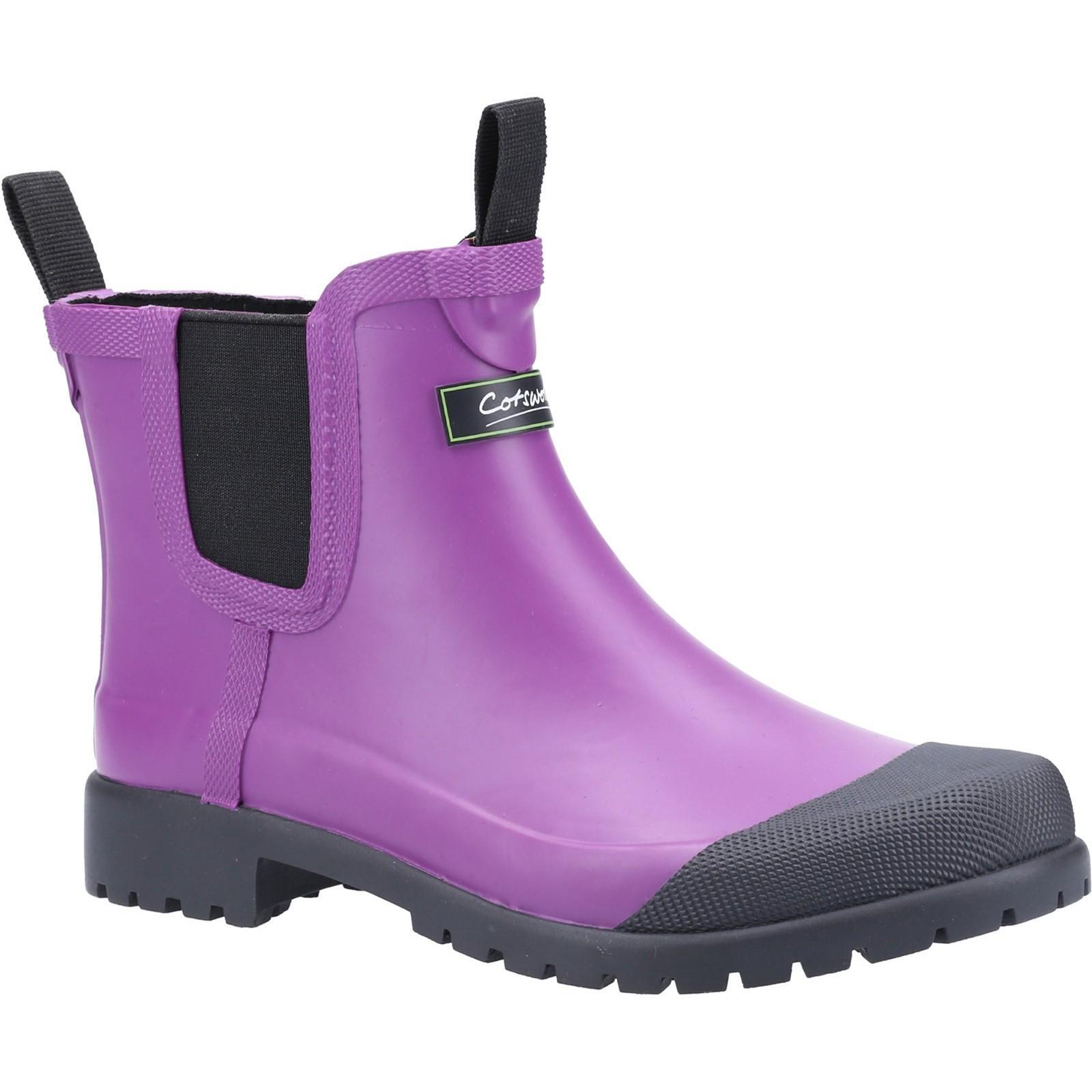 Womens/Ladies Blenheim Wellington Boot (Purple) 1/5