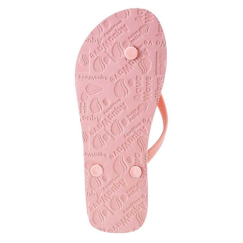 Dames Bava Logo Teenslippers (Piek Parel)