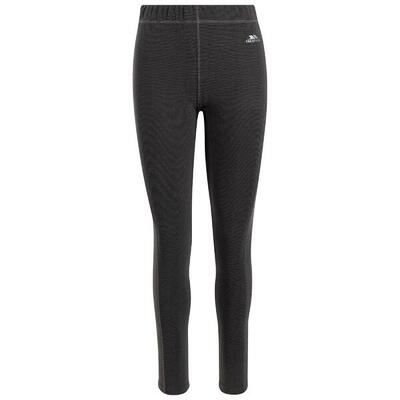 Dames sunita base layer bottoms (zwart/wormgrijs)