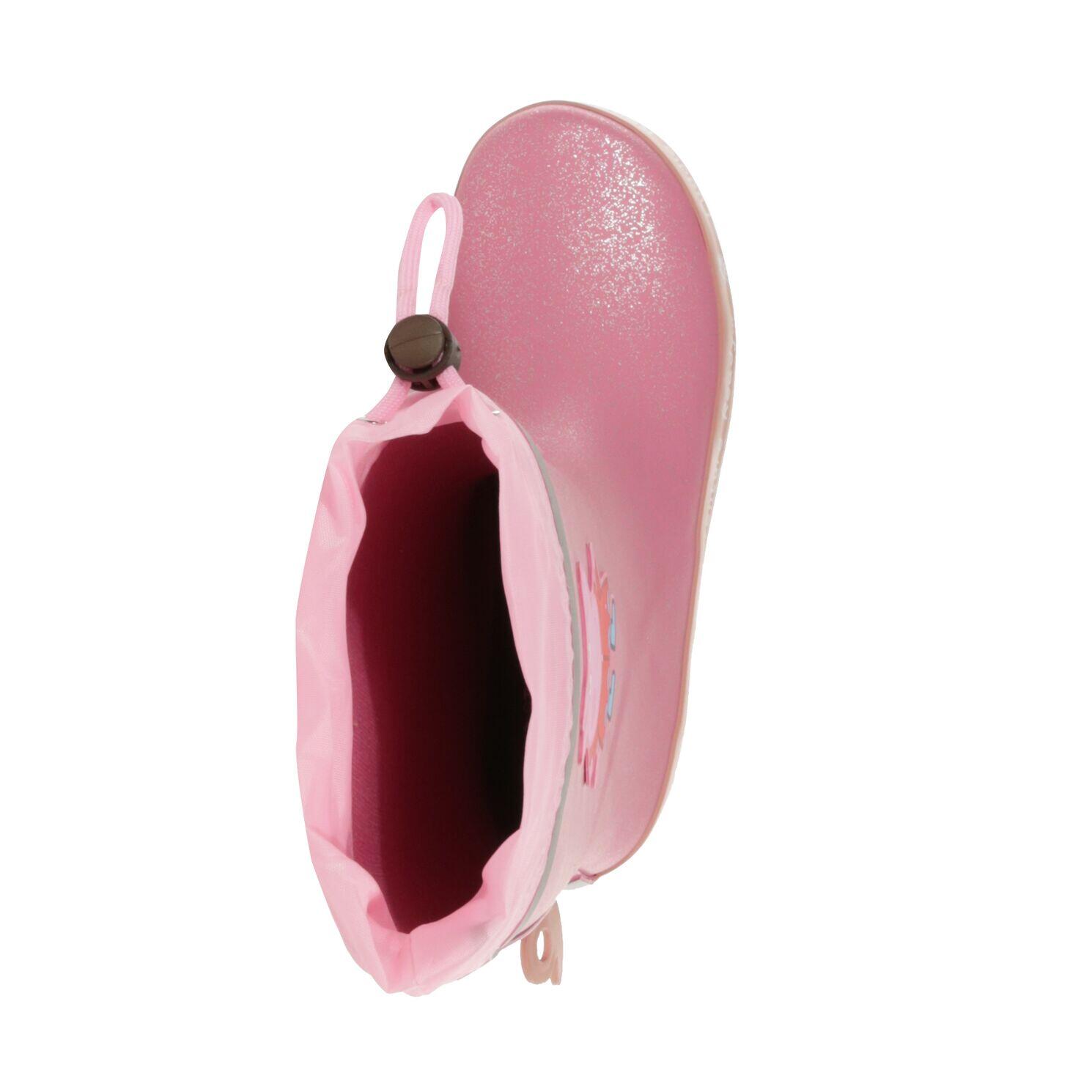 Bottes De Pluie Motif/style Dinosaure Enfant (Rose) 4/5