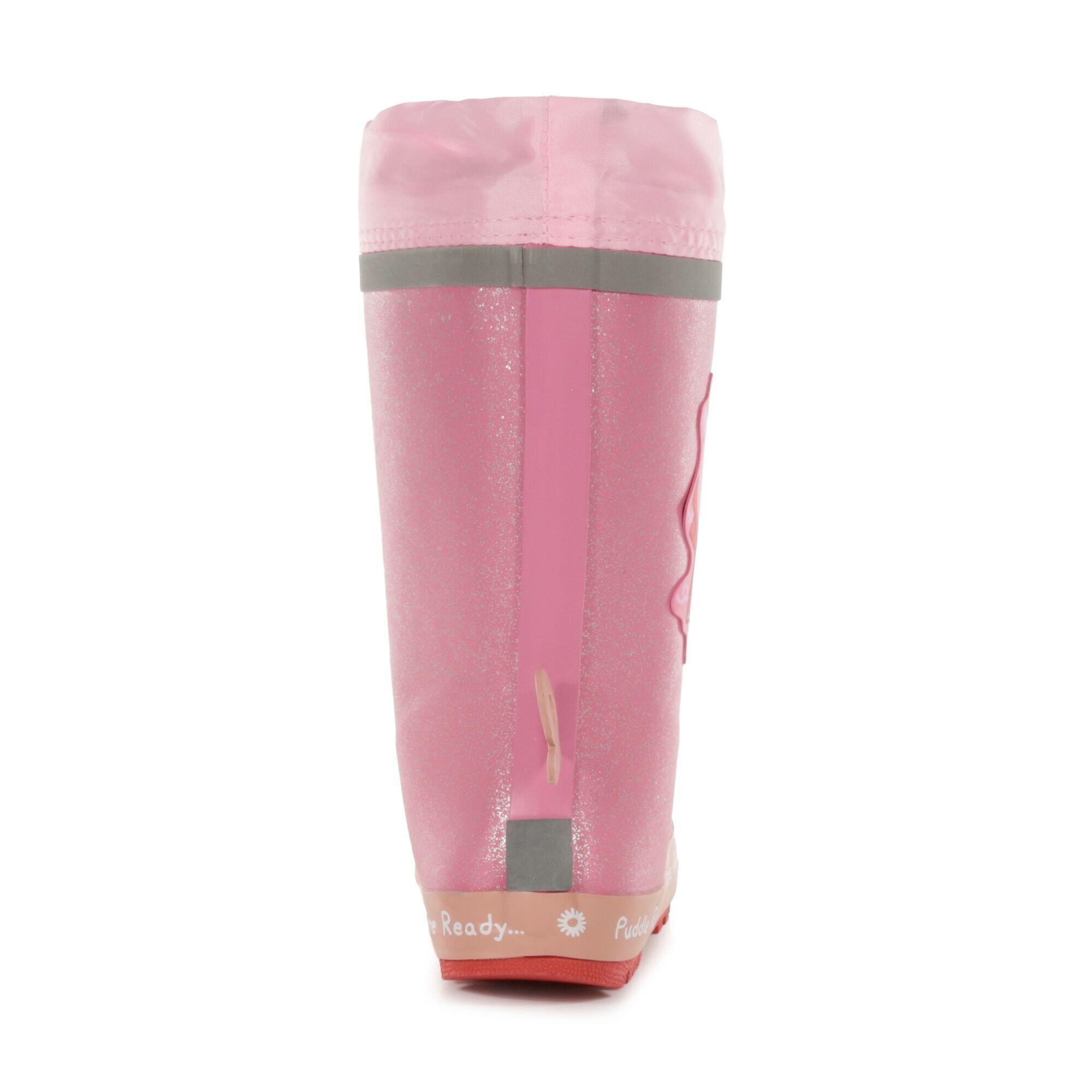 Bottes De Pluie Motif/style Dinosaure Enfant (Rose) 2/5