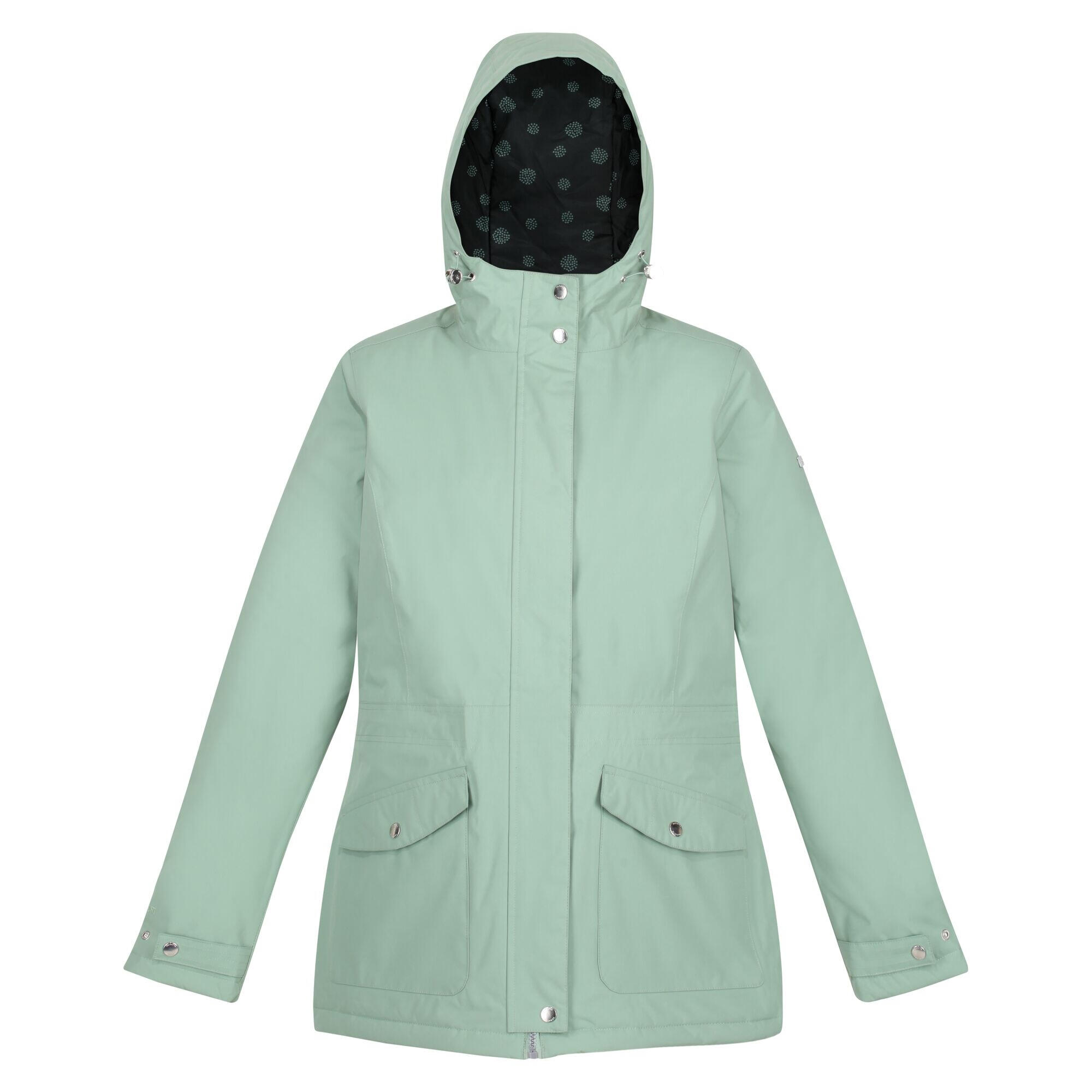 REGATTA Womens/Ladies Brigida Waterproof Jacket (Basil)