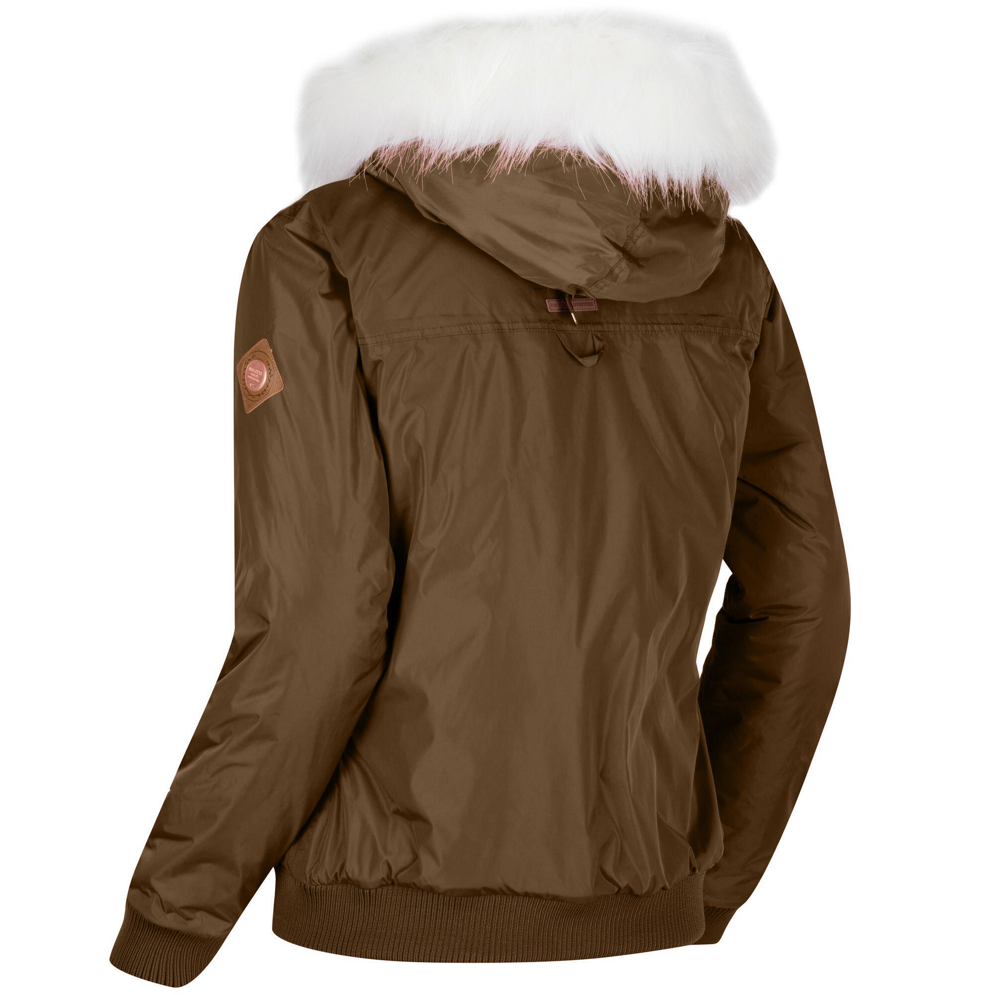 BERDINE Women's aviator jacket (Khaki green)