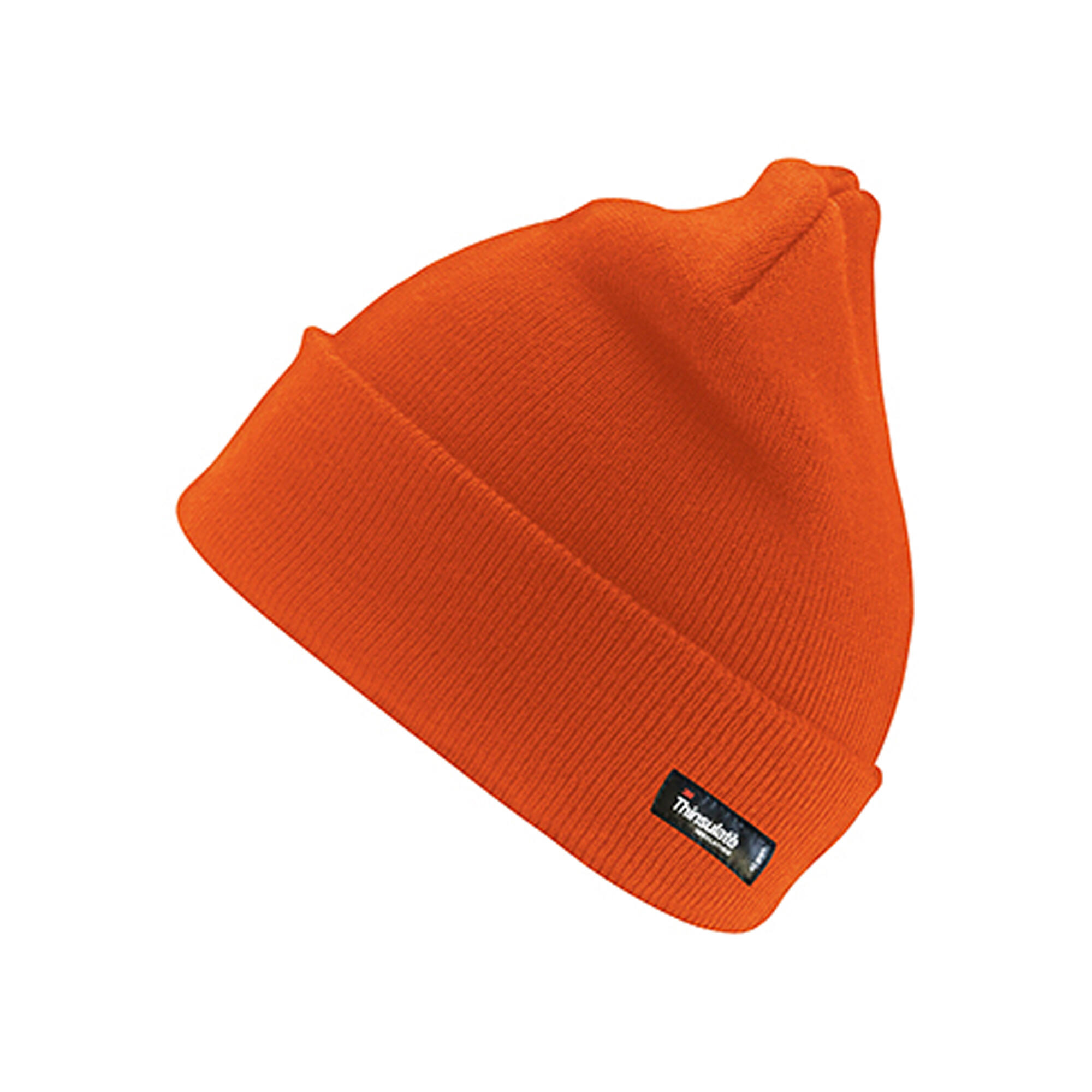 Mens Thinsulate Thermal Winter Hat (Orange) 1/4