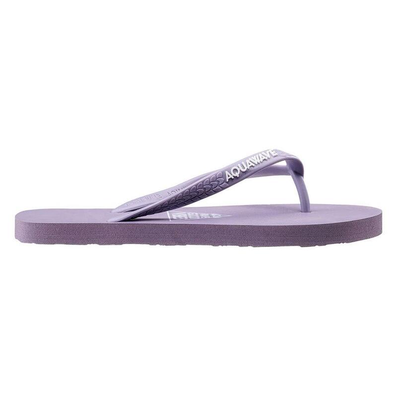 Dames Bava Logo Teenslippers (Lavendel)