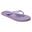 Dames Bava Logo Teenslippers (Lavendel)