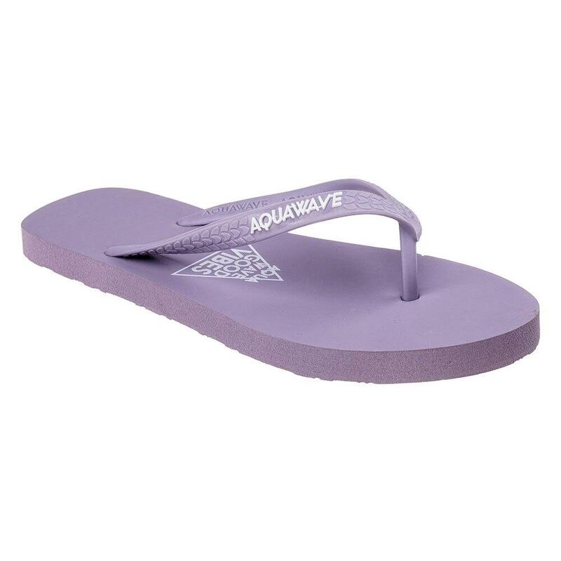 Dames Bava Logo Teenslippers (Lavendel)