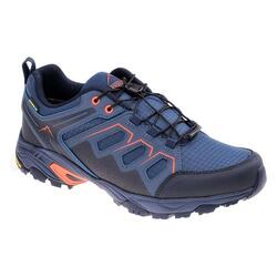 Heren Euren Waterdichte Lage Wandelschoenen (Jurk Blauw/Tangerine Tango)