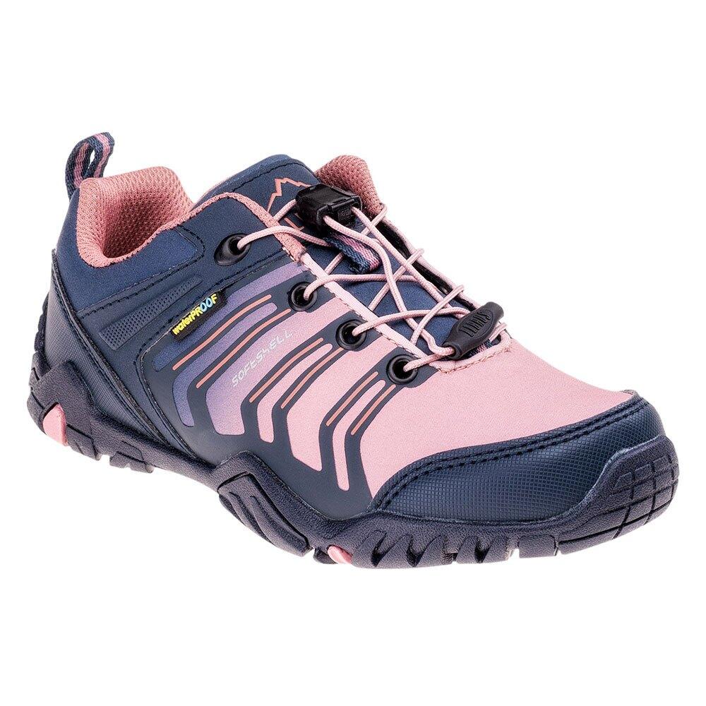 Scarpe Da Passeggio Logo Impermeabile Bambini Elbrus Erimley Rosa Di Frassino |  Elbrus