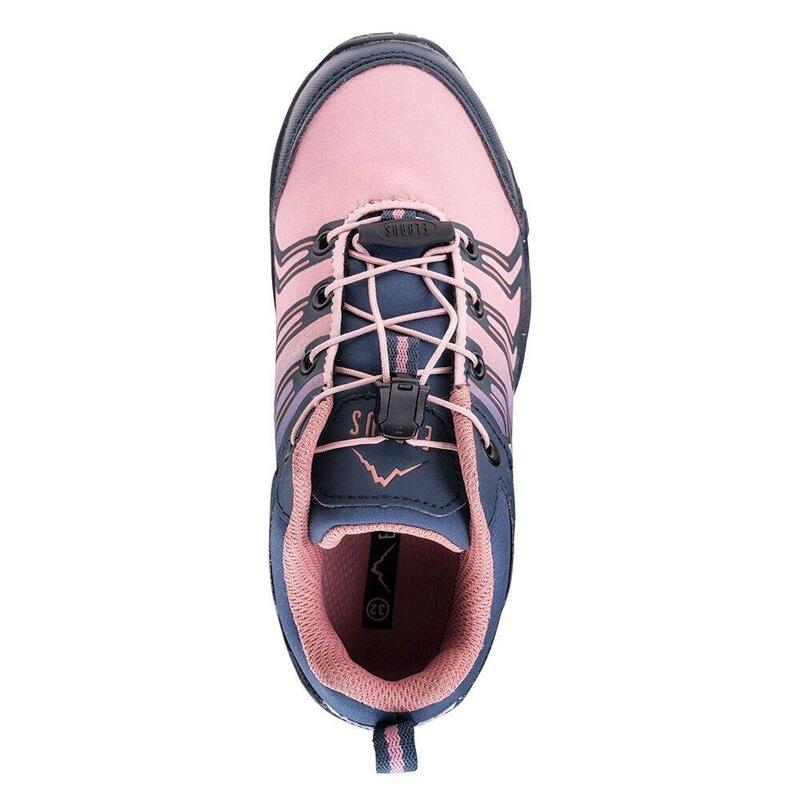 Scarpe Da Passeggio Logo Impermeabile Bambini Elbrus Erimley Rosa Di Frassino