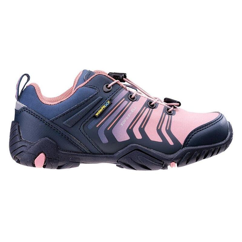 Scarpe Da Passeggio Logo Impermeabile Bambini Elbrus Erimley Rosa Di Frassino