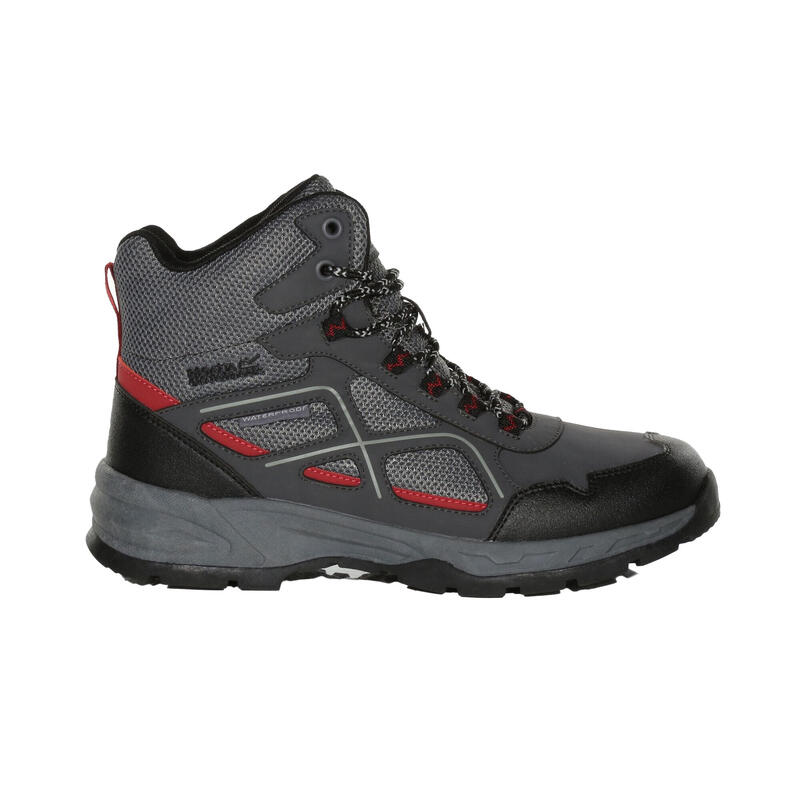 Botas de caminhada Vendeavour para homem Cinza / Vermelho Rio
