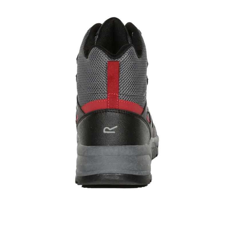 Botas de caminhada Vendeavour para homem Cinza / Vermelho Rio