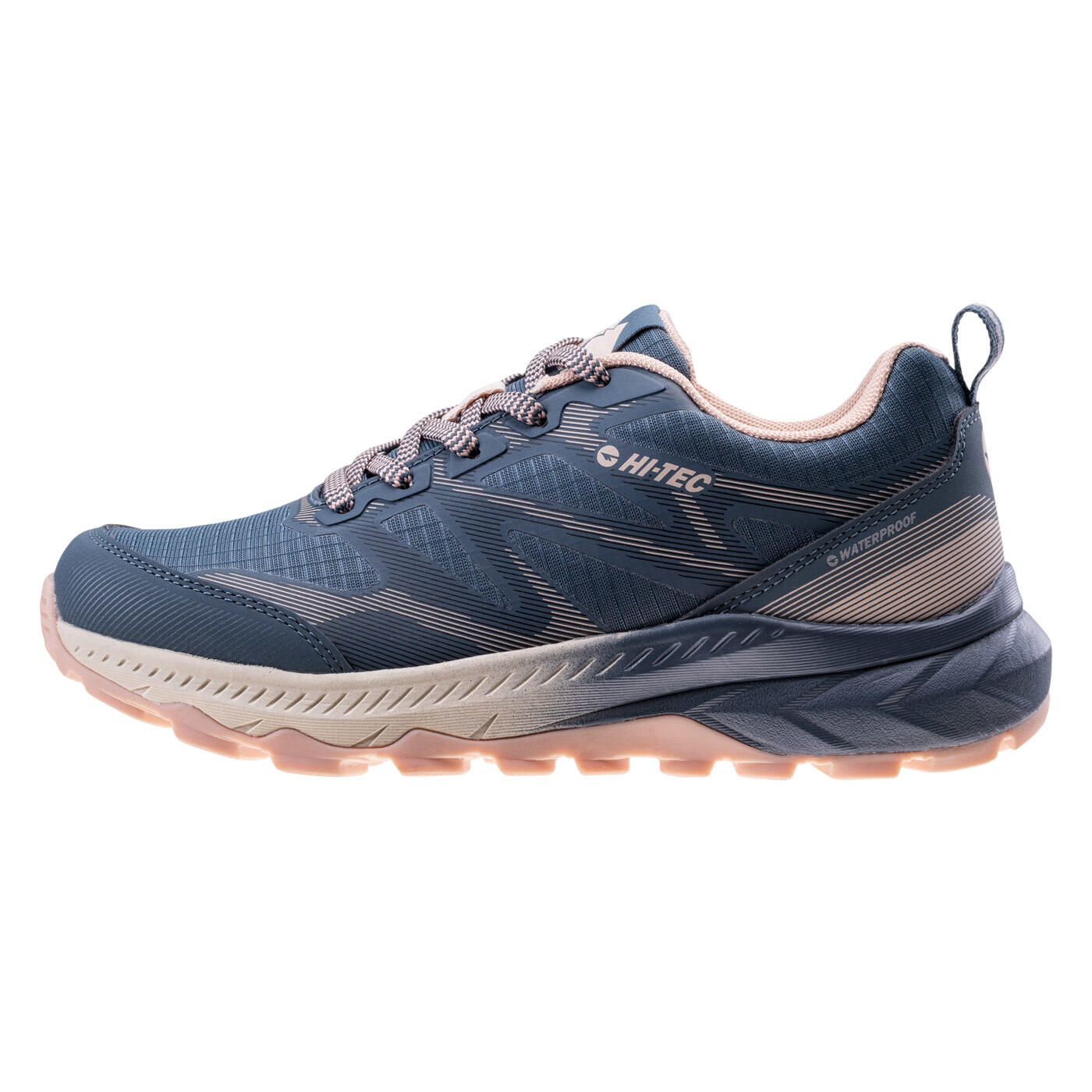Chaussures De Marche VISATI Femme (Bleu Gris / Rose Clair / Beige) 2/4