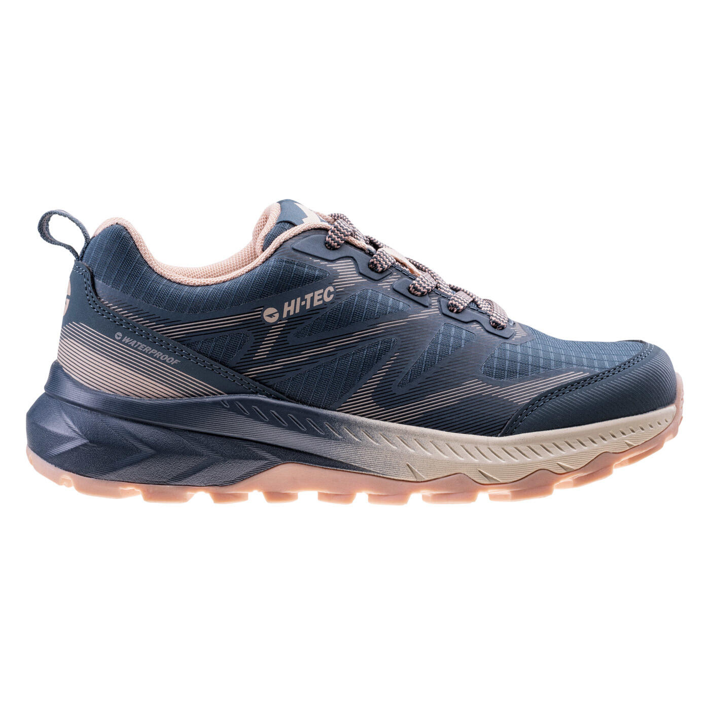 Chaussures De Marche VISATI Femme (Bleu Gris / Rose Clair / Beige) 3/4