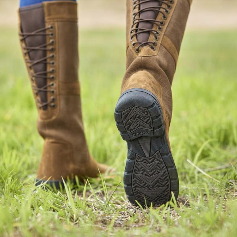 Stiefel "Danman", Leder Damen Schokoladenbraun