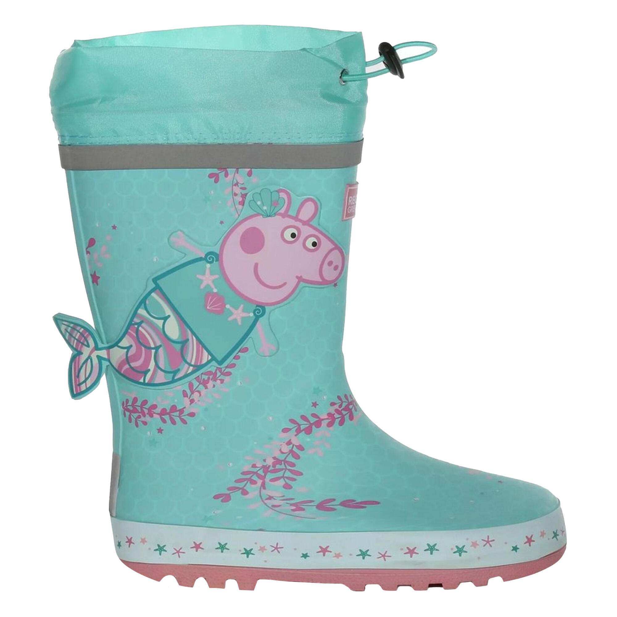 Children's PUDDLE rain boots (Light blue)