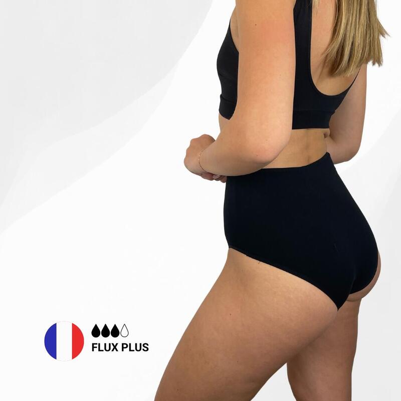 Bragas menstruales de cintura alta PLIM UNDERWEAR Flujo Abundante